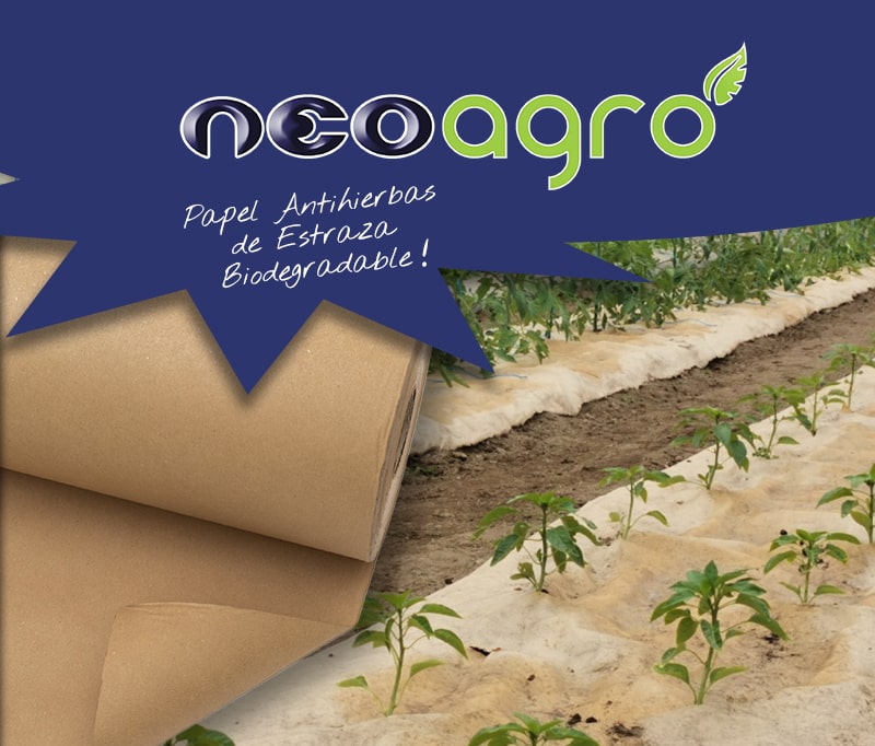 Papel antihierbas biodegradable